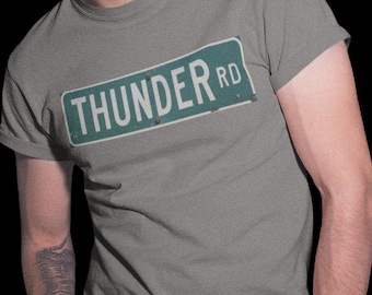 Bruce Springsteen Shirt E Street Band TShirt Thunder Road Classic Rock n&#39; Roll Vintage T Shirt 70s Retro Tee Unisex Softstyle 80s T-Shirt