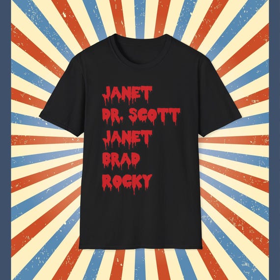 ヴィンテージ ロッキー・ホラー・ショー Tシャツ、レトロ ハロウィン T 