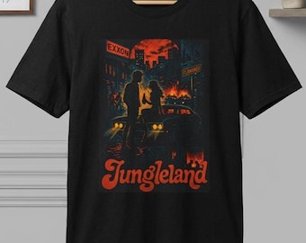 Camiseta de Bruce Springsteen Jungleland, camiseta clásica de rock de los 70 de la E Street Band