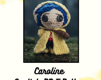Caroline Crochet Pattern: Amigurumi Tutorial (PDF)