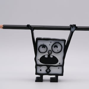 Doodlebob Pencil Holder Desk or Display Piece, Holds pens markers and other small items