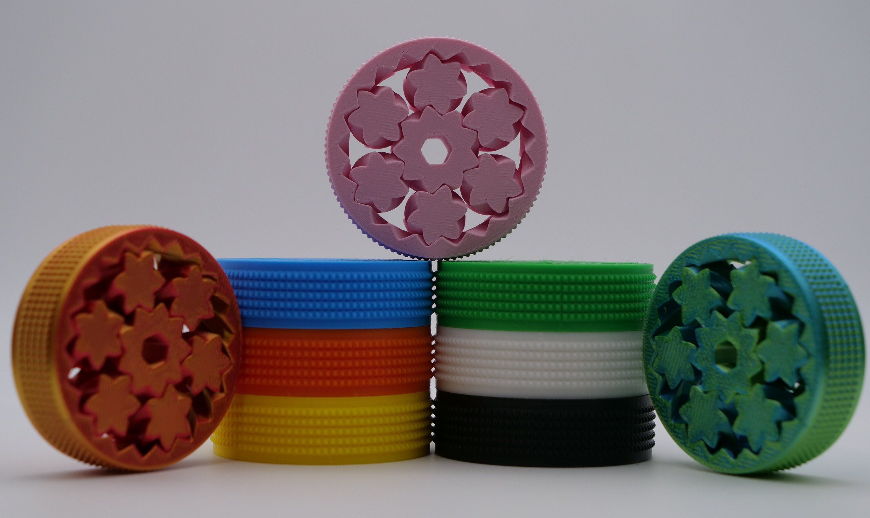 Planetary Spinner Planetary Gear Spinner Fidget Toy: Knurled Edge - Etsy