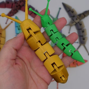 Articulated Slug Fidget Toy