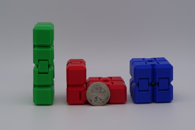 Infinity Fidget Cube: 3D Printed Desk Toy - Etsy