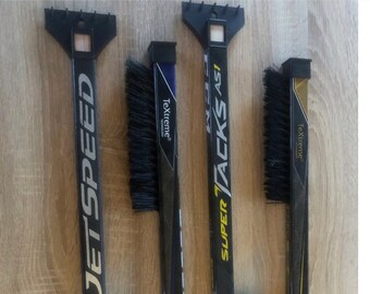 Hockey Stick Snow Brush & Scraper