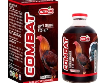 B12 5500 ATP Booster Pour Coq COMBAT 50ML Vitamina GALLOS