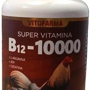 Super Witamina B12- 10000 dla koguta, kury. / Witamina B12 10000 dla Gallos 100 Tabs