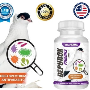 Depurox Extra Strength Antiparasitic for Pigeon 100 tabs