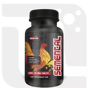 Semental Supplement for Fertility Rooster I VITAMINA para Gllos 100 TAB