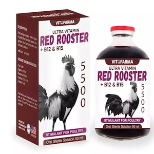 Red Rooster B12 B15 5500 100ml para gallos