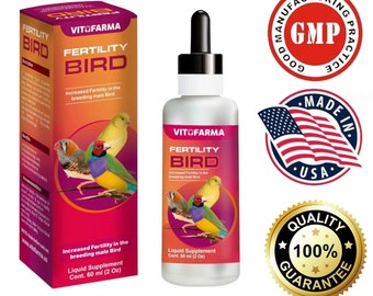 VITOFARMA Supplément Fertilty Bird 60ML Vitamina PARA PAJAROS