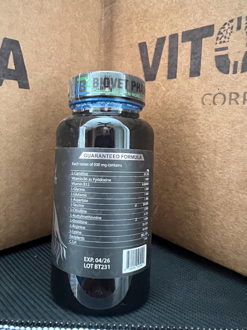 Gallobiotic Vitamins Minerals AminoAcids para Gallos Rooster 100 tab image 5