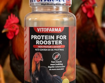VITOFARMA Proteine per Galli Nutrizione per Muscoli Grandi 100 Compresse