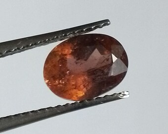 Axinite gem 1.7ct. Pakistan. 3.9*3.7*3.7mm. Natural gemstone. #AXT17