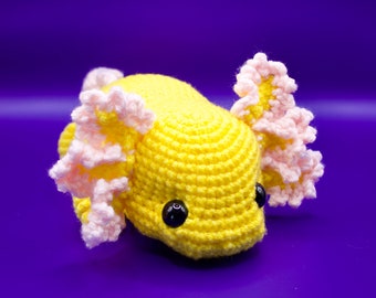 Axolotl Plushie (Crochet/Amigurumi)