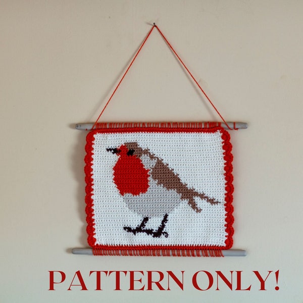 Robin Tapestry Crochet Pattern