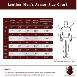 100% Genuine Leather Cloak and Armor Suit | Handmade Gothic Leather Armoured Cloak for Cosplay | World War-Inspired Medieval LARP Suit image 6