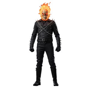 Ghost Rider Maske – Gruseliges Skelett-Kostüm, Aus Latex, Für Halloween & Karneval
