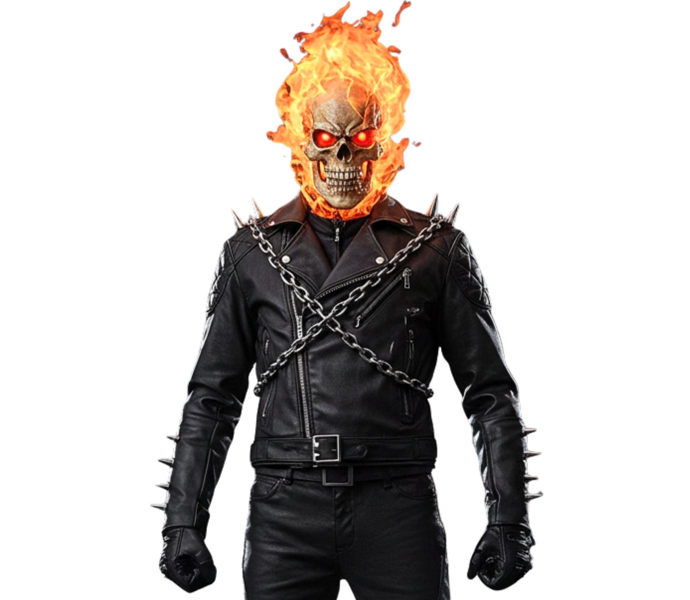 GIUBBOTTO GILET GRANDI DIMENSIONI REALISTICO TESCHIO MORTO - Foto 13