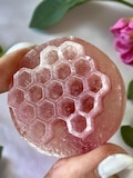 Filled Honey Crystal Candy – Edible geode candy with creamed honey centers. Gluten Free Kohakutou in lemon, blueberry, raspberry & Nutella
