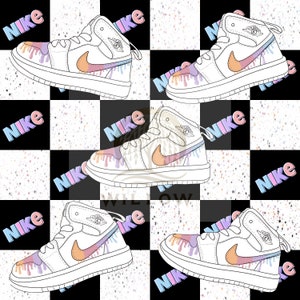 Shoe seamless file pattern
