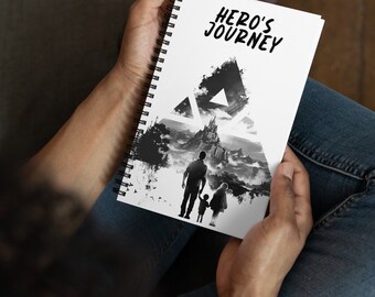 Hero's Journey Spiral notebook | Legend of Zelda Inspired | Journal