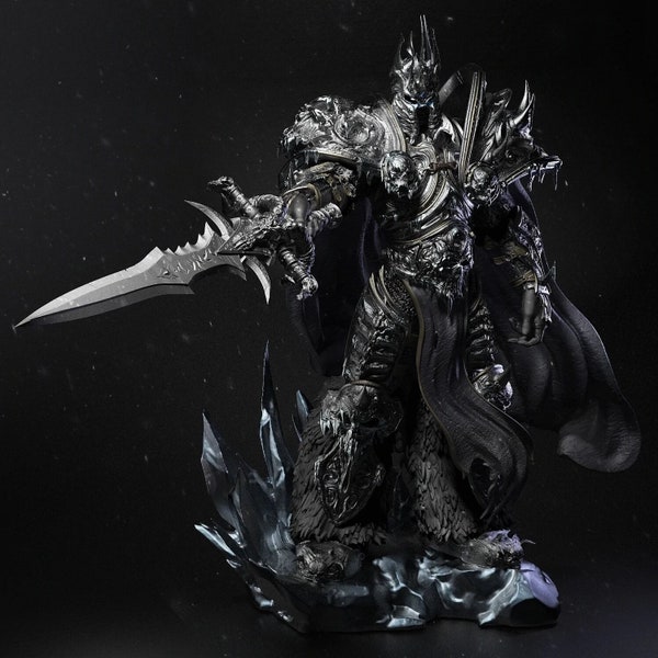 Arthas Lich King Archivo STL Avión modelo de impresora 3D de alta calidad