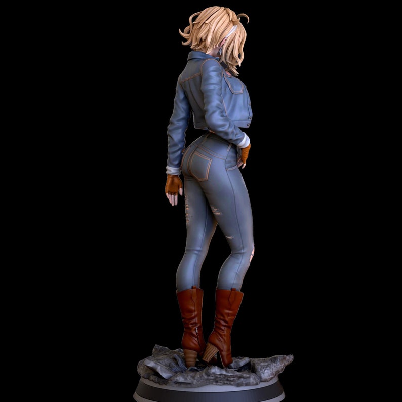 Android 18NSFW STL File High Quality 3D Model Printer Model Figure Action Comic Gift Movie Custom Lover Game zdjęcie 5