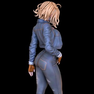 Android 18NSFW STL File High Quality 3D Model Printer Model Figure Action Comic Gift Movie Custom Lover Game zdjęcie 2