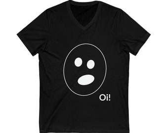 Oi! 4 Unisex Jersey Short Sleeve V-Neck Tee USA