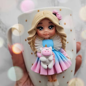 Aesthetic cup, designer cup, personalized kids cup, coffe cup customizable mug celestial mug, creative mug custom blythe bestie gift for her
