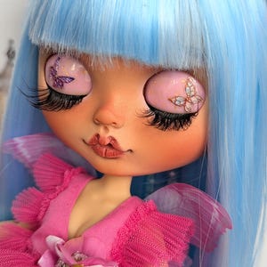 Blythe doll custom,ooak blythe doll,blythe TBL,vintage blythe doll,blythe doll fairy,art doll,custom blythe doll personalize,sculpted doll