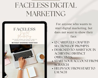 Faceless Digital Marketing Guide | Faceless Marketing | Faceless Instagram Guide
