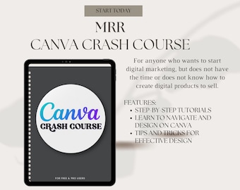Canva Kurs zum Weiterverkaufen! | MRR | Canva Crashkurs