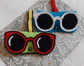 Glasses case crochet pattern by Alzaina Crochet