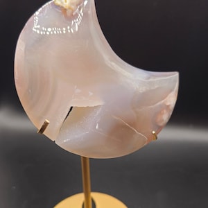 Flower Agate Moon