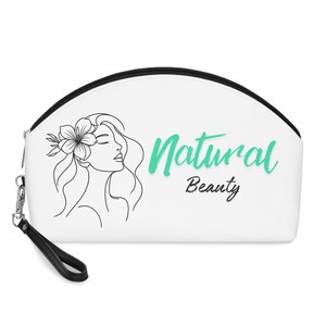 Natural Beauty Makeup Bag Travel Cosmetic Pouch Makeup Case Beauty Lover Gift Make up Bag Toiletry Bag for Natural Makeup Lovers