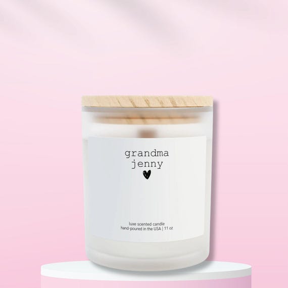 Birthday Gifts For Grandma Gifts For Grandmas Mothers Day, Grandma Birthday Gifts, Grandma Candle,Grandmas Gift From Grandkids, Lavender Scented Candle Present For Grandmother Gift For Grandma
