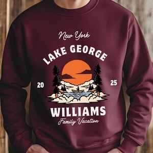 Family Matching Shirt Custom Camping Trip Sweatshirt Custom Family Cabin Vacation Sweater Personalized Summer Shirt 2025 Lake Reunion Gift