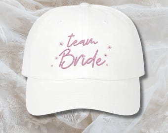 Sombrero de novia para despedida de soltera, regalos para damas de honor, recuerdos de despedida de soltera, sombrero de novia bordado, recuerdos para la fiesta de bodas, gorro de novia.