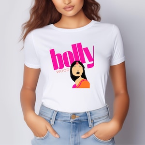 Bollywood Shirt Bolly Wood Tee Indian Dance T-Shirt Bollywood Fan Shirt Famous Actress Hindi Cinema Gift Indian Celebrity T Shirt