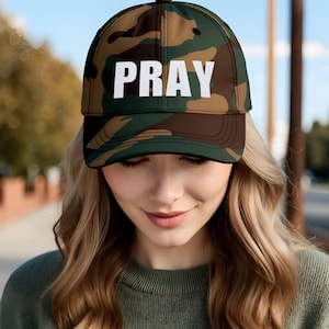 Christian Dad Cap Pray Hat for Faith Gifts Religious Jesus Baseball Cap Made to Worship Christian Faith Apparel Embroidered Religious Hat