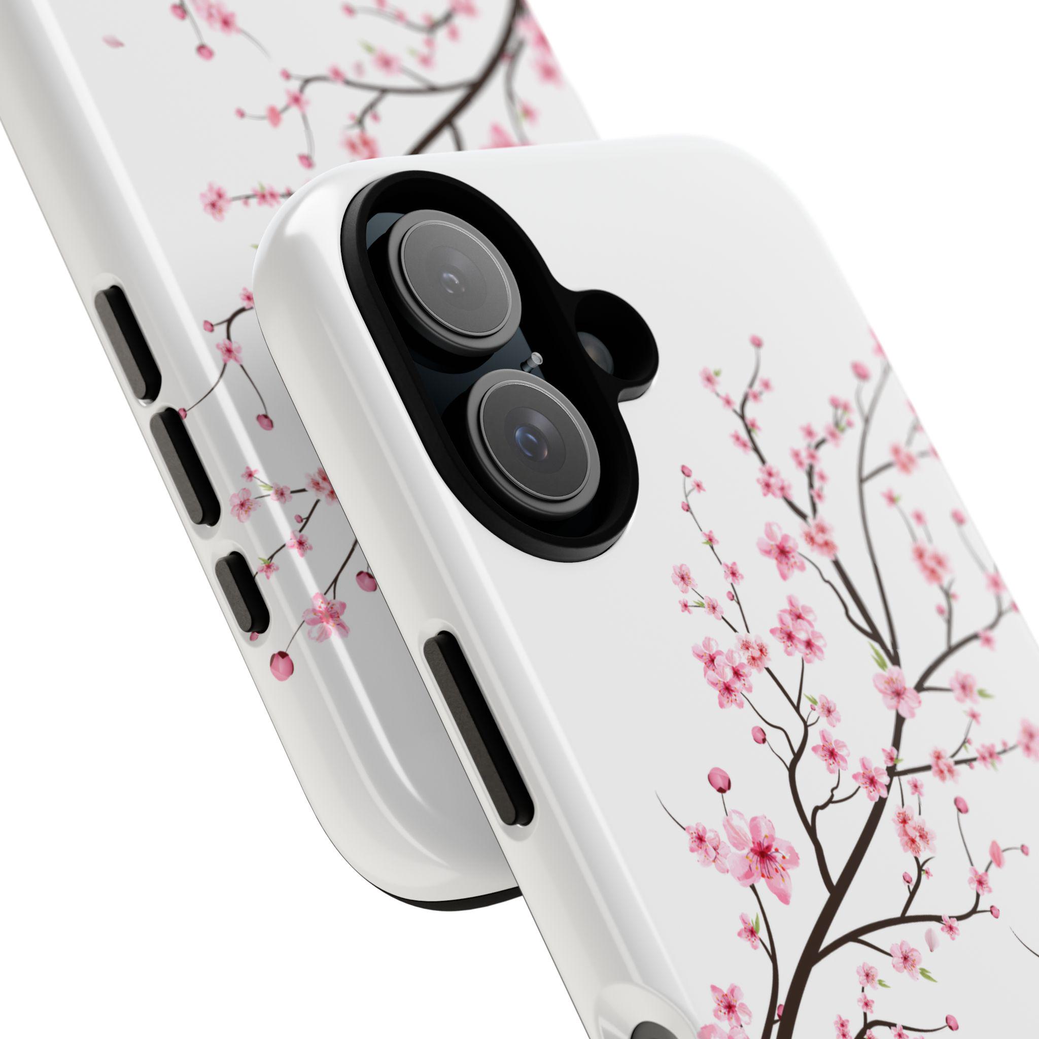 Sakura Phone Case Japanese Aesthetic Floral iPhone Case Cherry