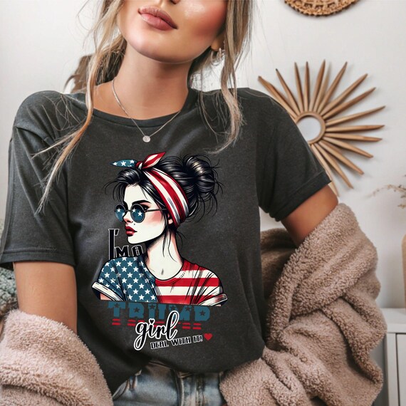 T-shirt Donald Trump Réélection 2024 - Politique, Campagne - Taille S à 5XL