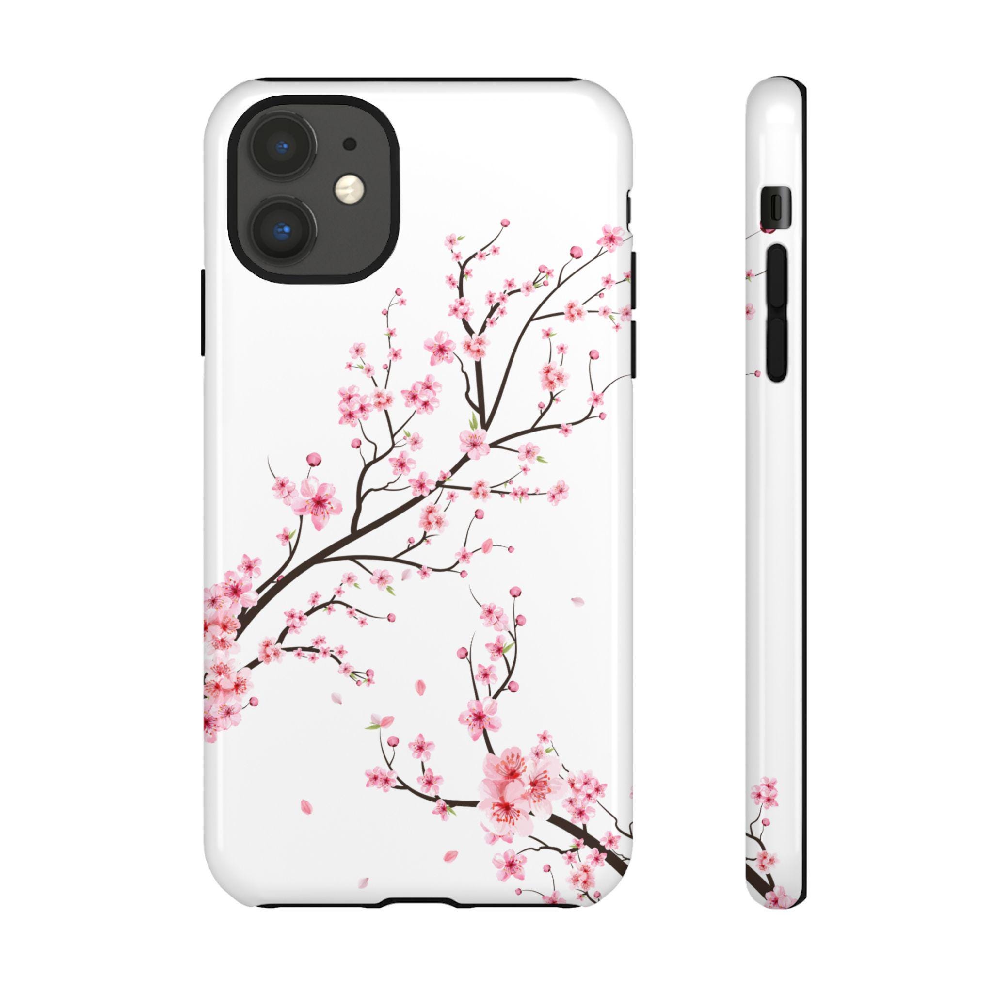 Sakura Phone Case Japanese Aesthetic Floral iPhone Case Cherry