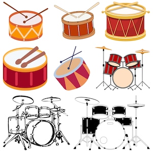 Drum svg bundle, Drum silhouette, Drummer svg, Drumsticks svg, Drum dxf, Drum vector, Drums svg, Drumset svg,Music Drums Rock Band Cricut