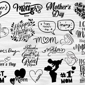 Mothers Day SVG Bundle, Mom life Svg , Mama Svg, Mother day Quotes Svg, Blessed mama Svg, Instant Download ,Cricut For Files ,Mom Cut Files