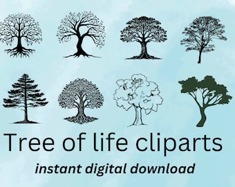 Tree of Life SVG Bundle - Tree of Life Clipart - Tree of Life SVG Cut ...