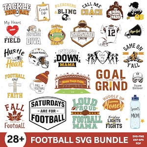 Football SVG Bundle, Football Quotes Svg, football mom svg, Football font svg, Football Designs, Football Game Day svg, Football Name Svg