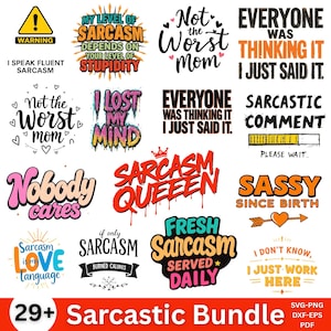 Sarcastic Mom PNG Bundle Snarky Bundle Mom Sublimation Sarcastic Clipart Funny Mom Sarcastic Woman Digital Files Set Swearing Mom quotes